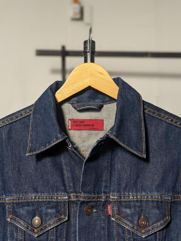 Levi's red best sale tab jean jacket
