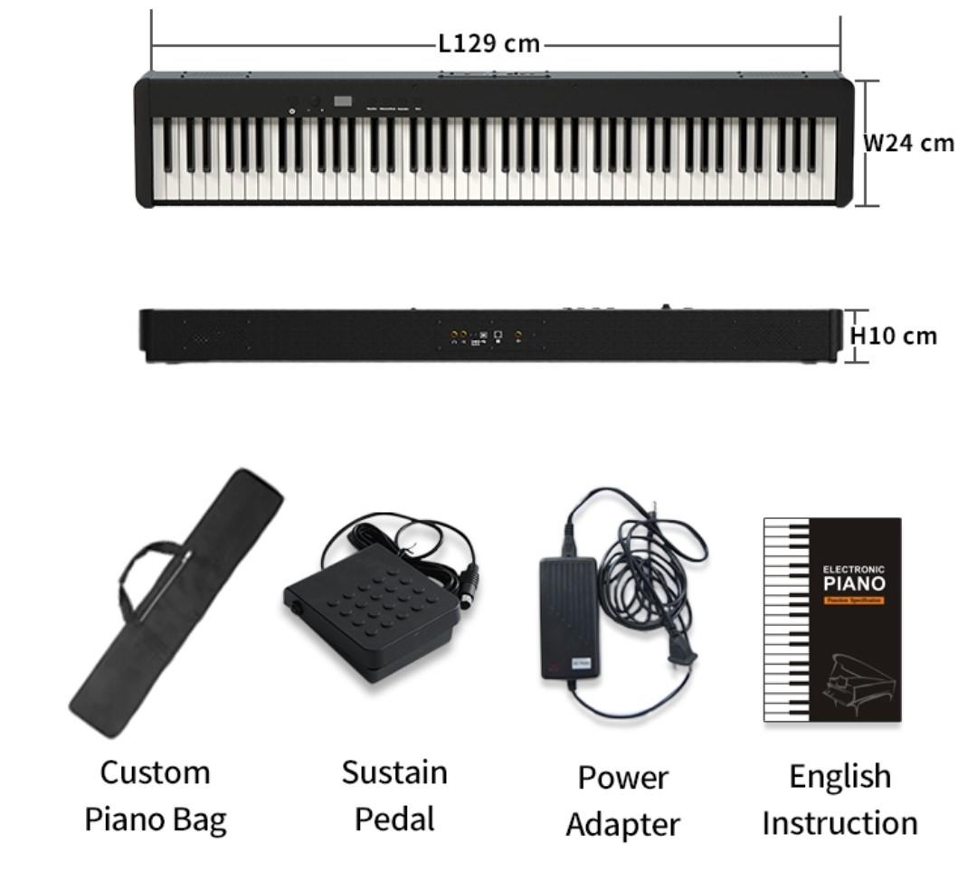 Digital piano BX5 Hobbies Toys Music Media Musical