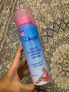 dimples hair removal spray foam