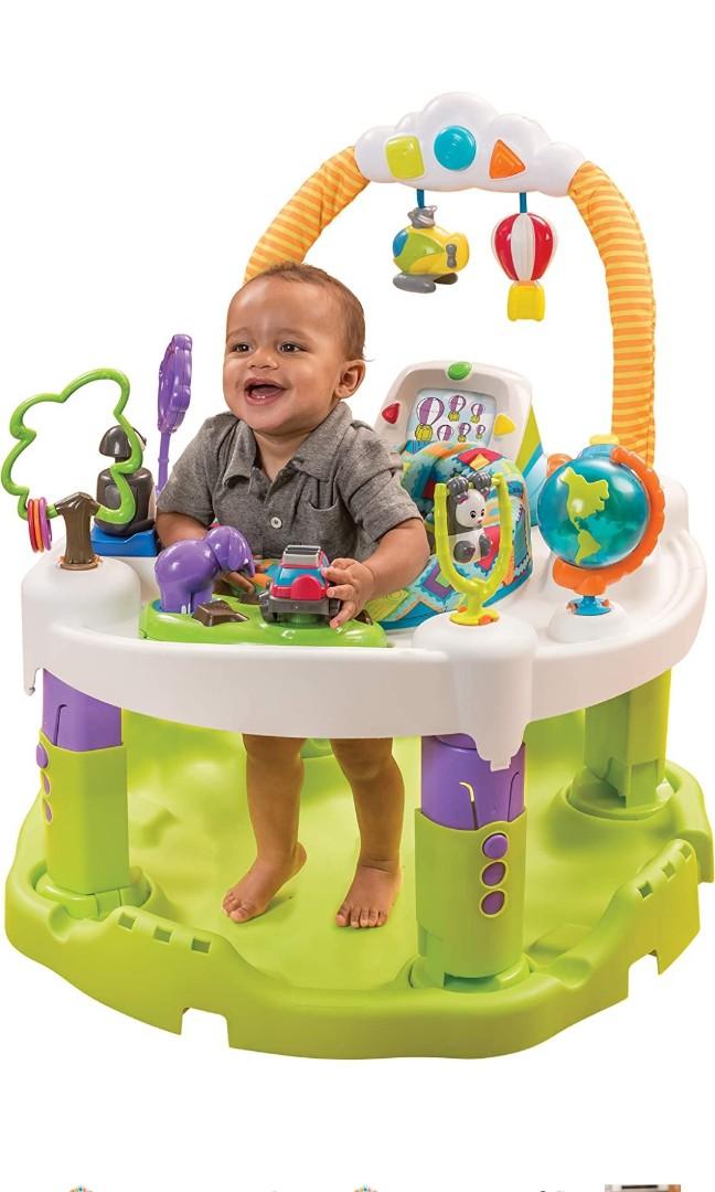 Evenflo Exersaucer World Explorer Triple Fun Saucer, Babies & Kids