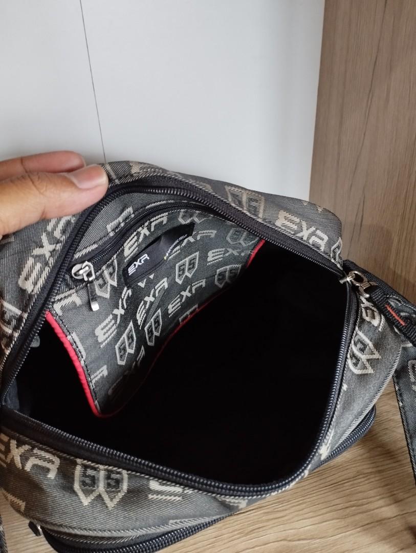 EXR Full logo Sling Bag, Men's Fashion, Bags, Sling Bags on Carousell