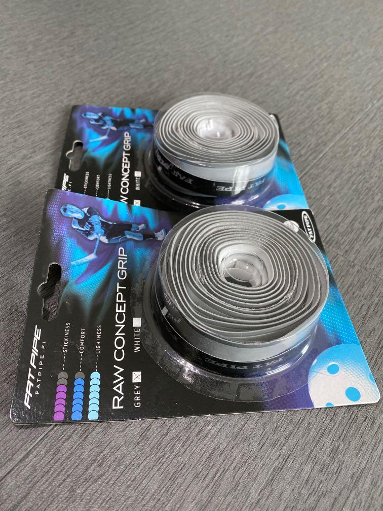 Fatpipe Raw Concept Grey Floorball Grip Tape, Sports Equipment, Other