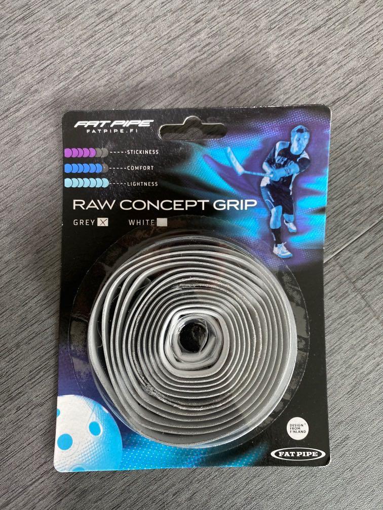 Fatpipe Raw Concept Grey Floorball Grip Tape, Sports Equipment, Other