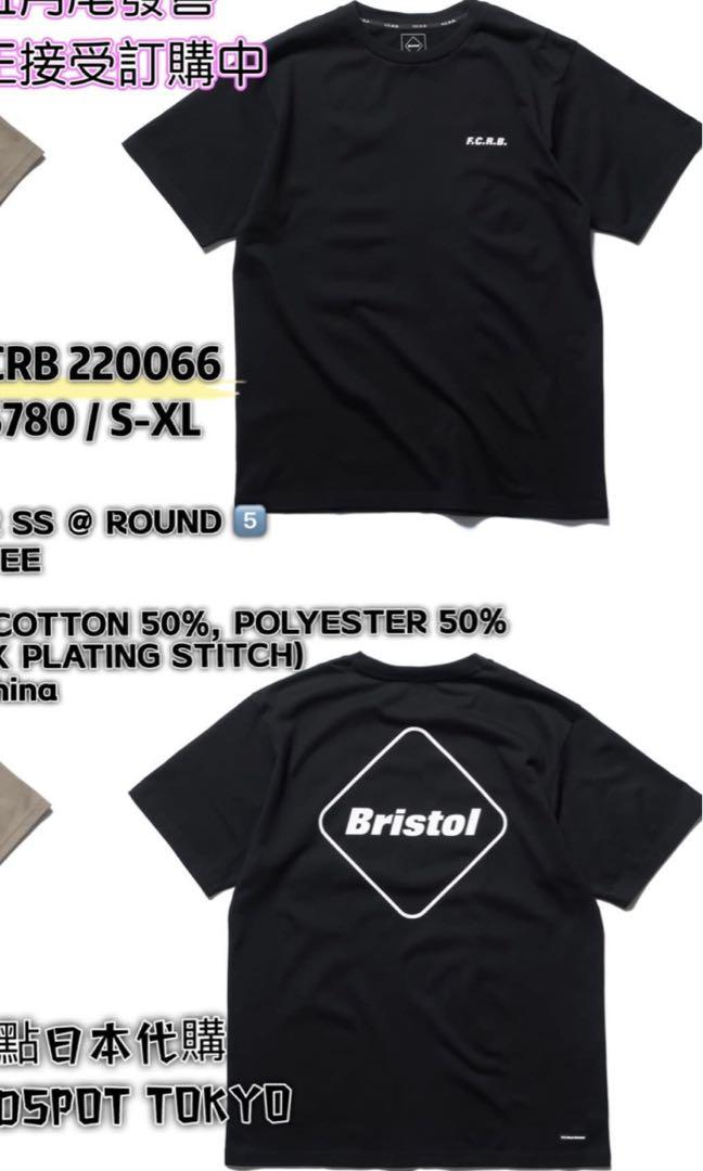 Fcrb Bristol logo tee black mens size s nike, 女裝, 上衣, T-shirt