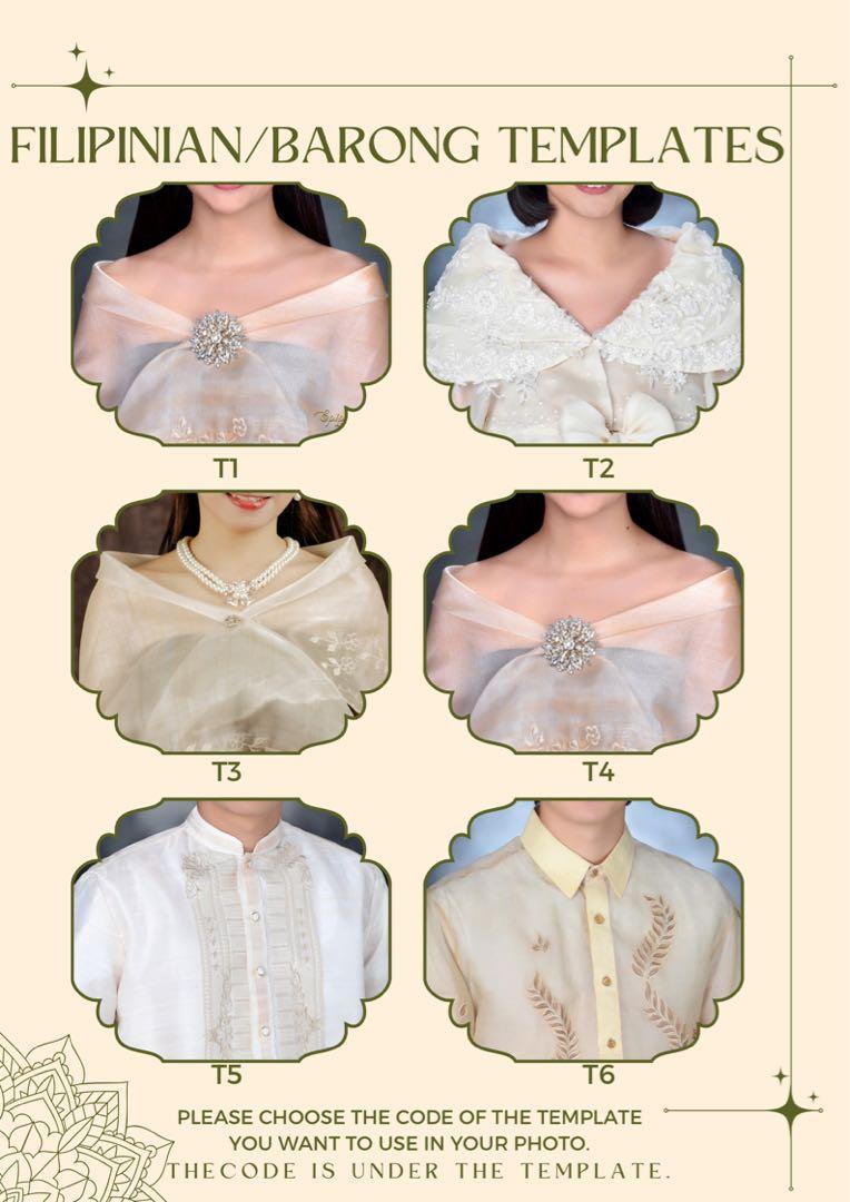 Filipiniana and Barong Tagalog Graduation Picture Women s Fashion Dresses Sets Traditional Ethnic wear on Carousell