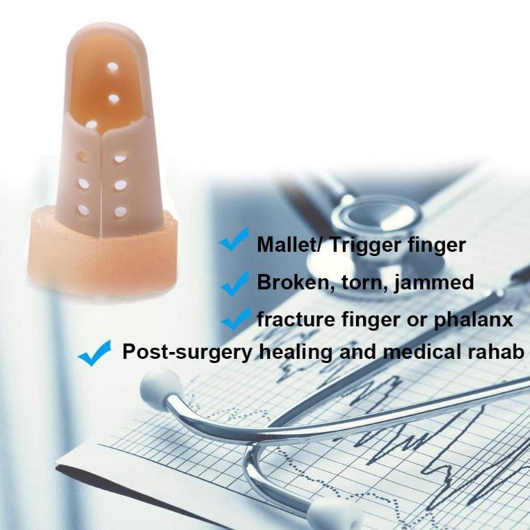 Finger Splint Braces for Pinky Slim Finger Plastic Support for