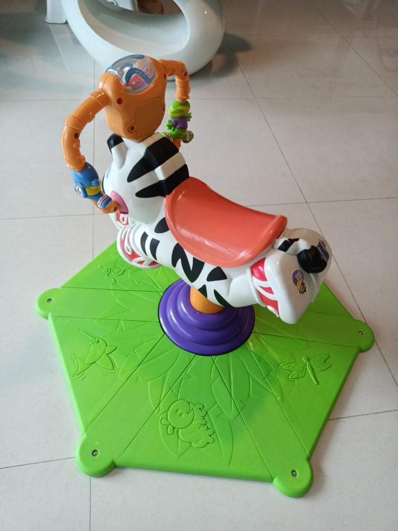 Fisher price bouncing zebra, Babies & Kids, Infant Playtime on Carousell