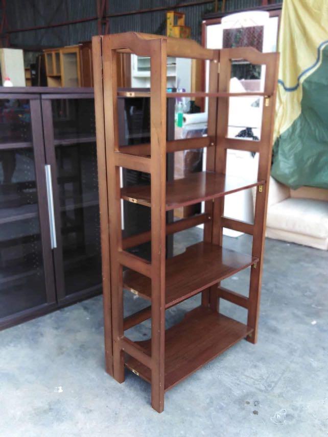 Foldable display rack, Furniture & Home Living, Furniture, TV Consoles ...