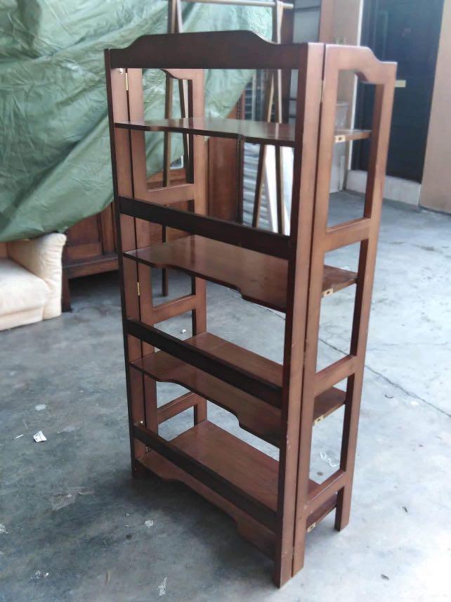 Foldable display rack, Furniture & Home Living, Furniture, TV Consoles ...