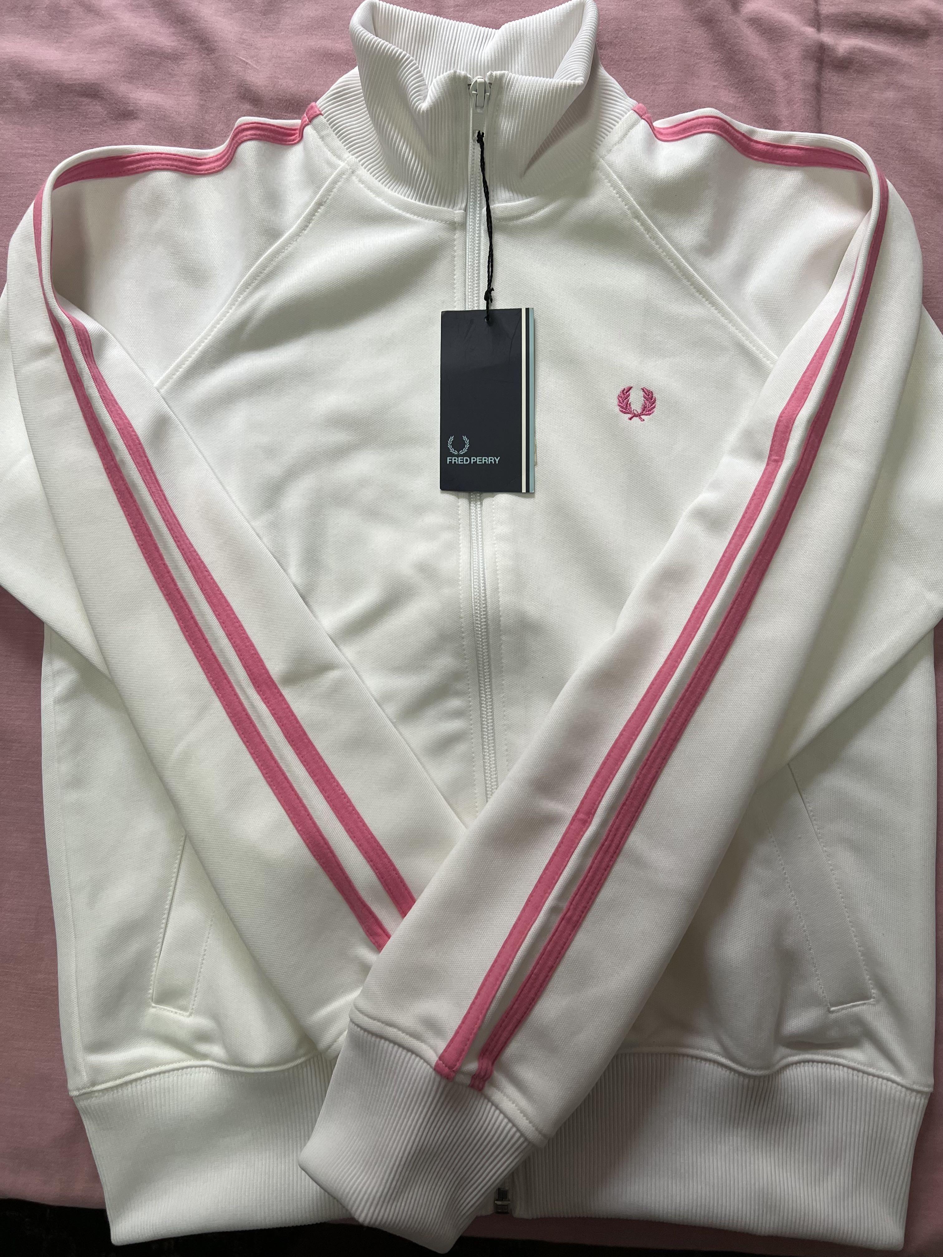 Fred perry track jacket women's shop
