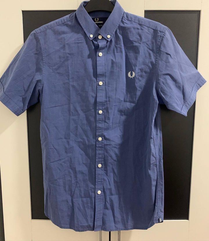 Fred Perry Shirt Men s Fashion Tops Sets Formal Shirts on