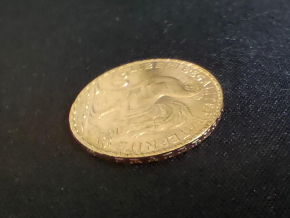 1912 French 20 Franc Rooster gold coin, Hobbies & Toys, Memorabilia