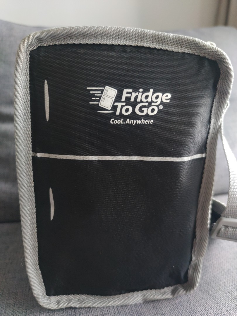 FridgeToGo Mini Fridge 6 Cooler Bag, Babies & Kids, Nursing & Feeding