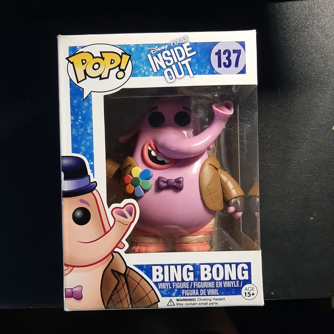 Funko Pop! Inside Out Bing Bong #137, Hobbies & Toys, Toys & Games On  Carousell