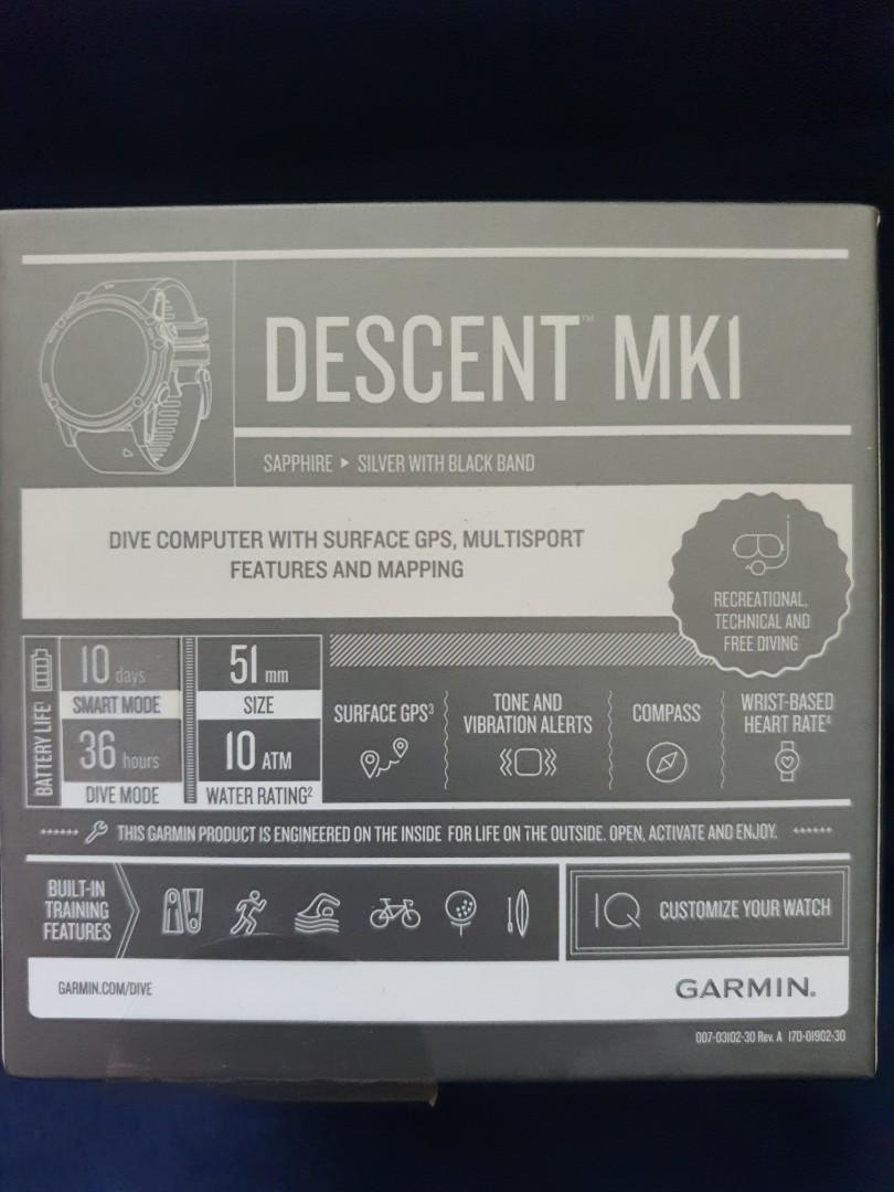 Garmin Descent MK1 Dive Computer Mobile Phones Gadgets