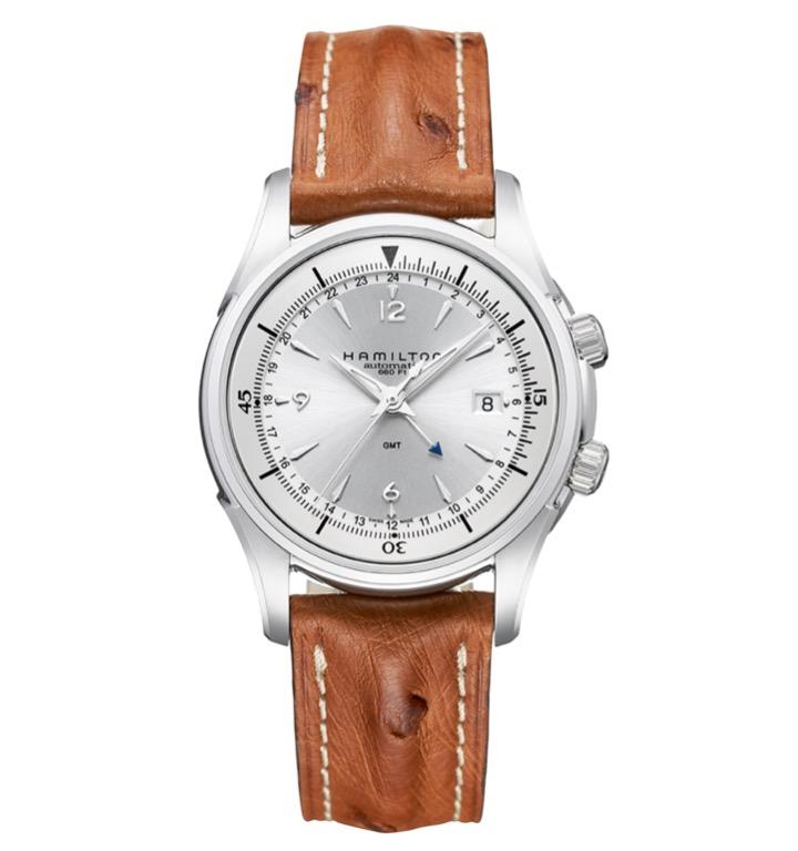Hamilton Jazzmaster Traveler GMT Auto 42mm H32625555 Men s