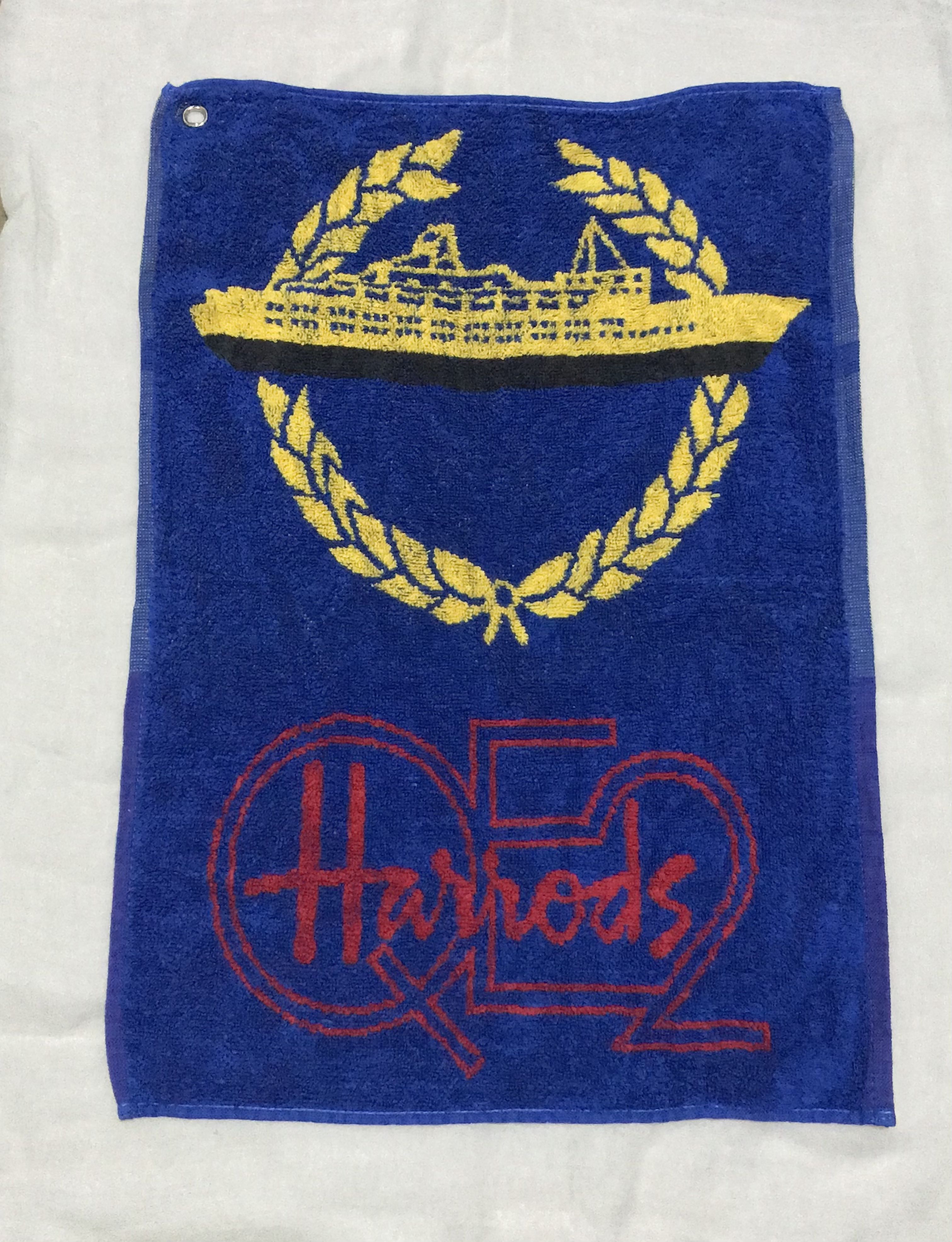 Harrods Hand Towel, Furniture & Home Living, Bedding & Towels on Carousell