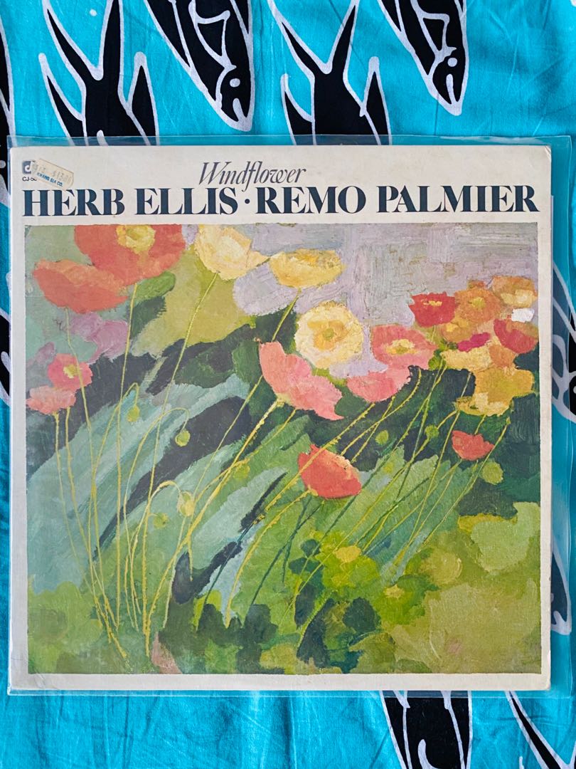 Herb Ellis & Remo Palmier Windflower Vinyl Record LP, Hobbies & Toys