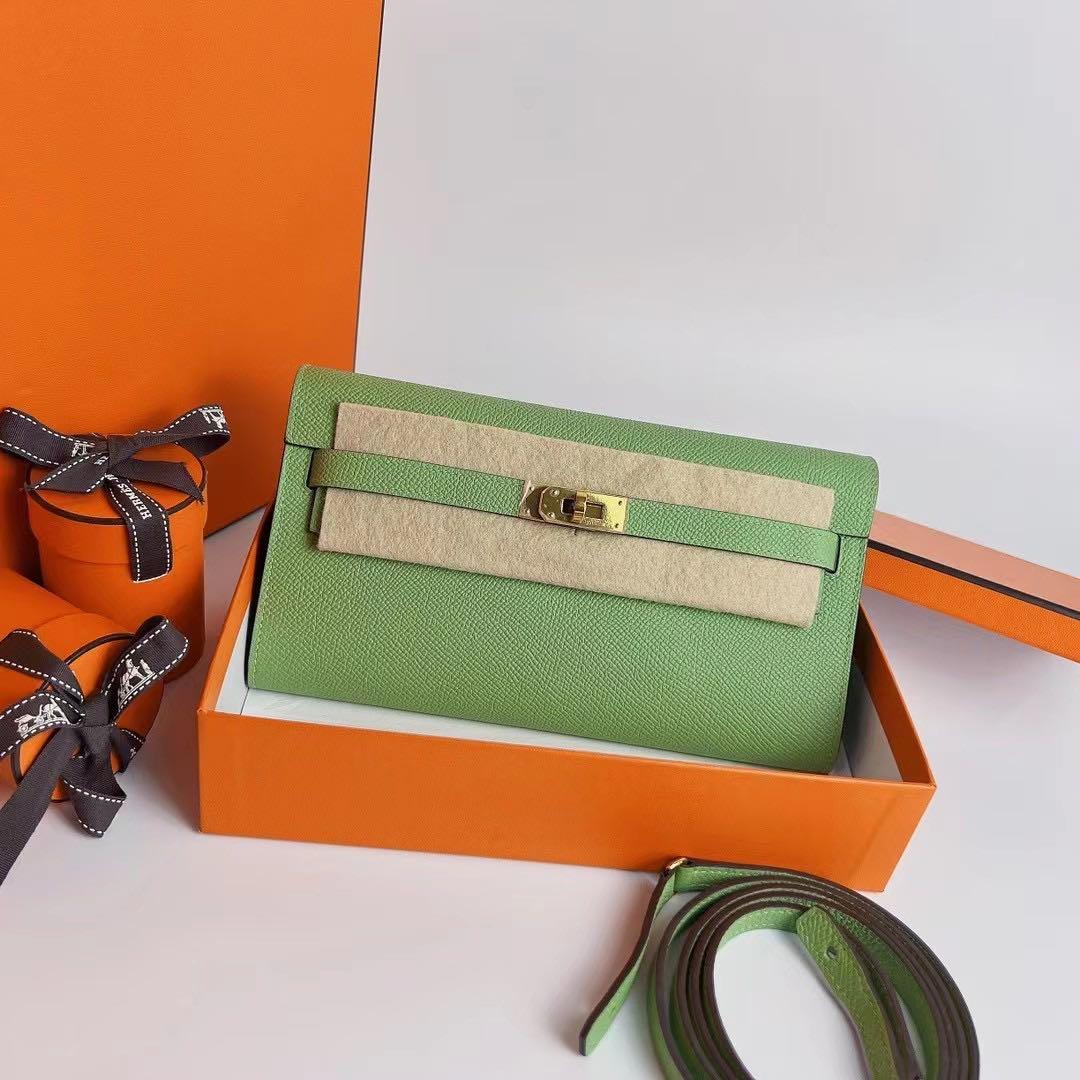 Hermes Birkin 25 Swift 3I Vert Criquet GHW Stamp Y