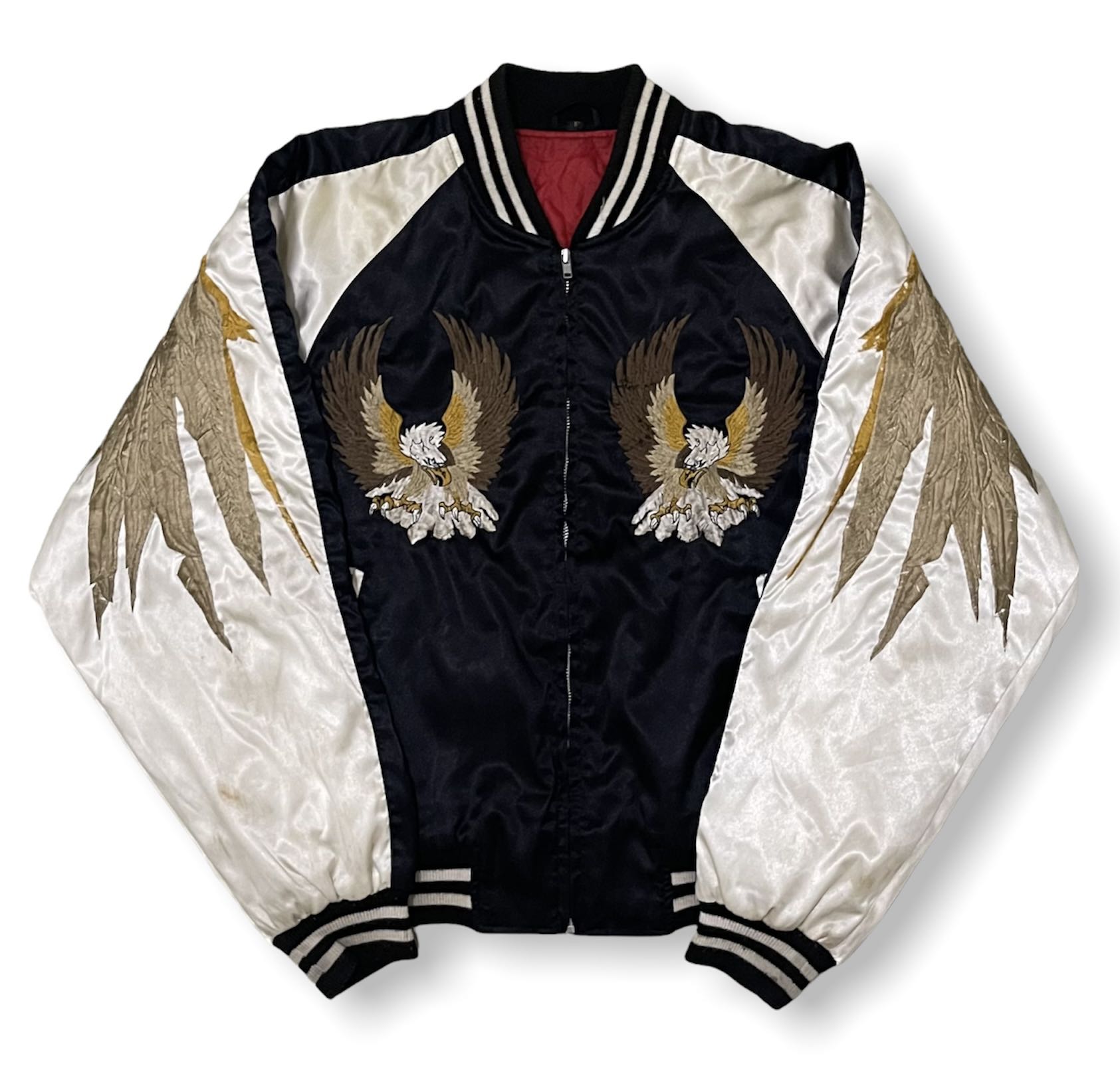 Hoshihime Sukajan Jacket Black Men s Fashion Coats Jackets