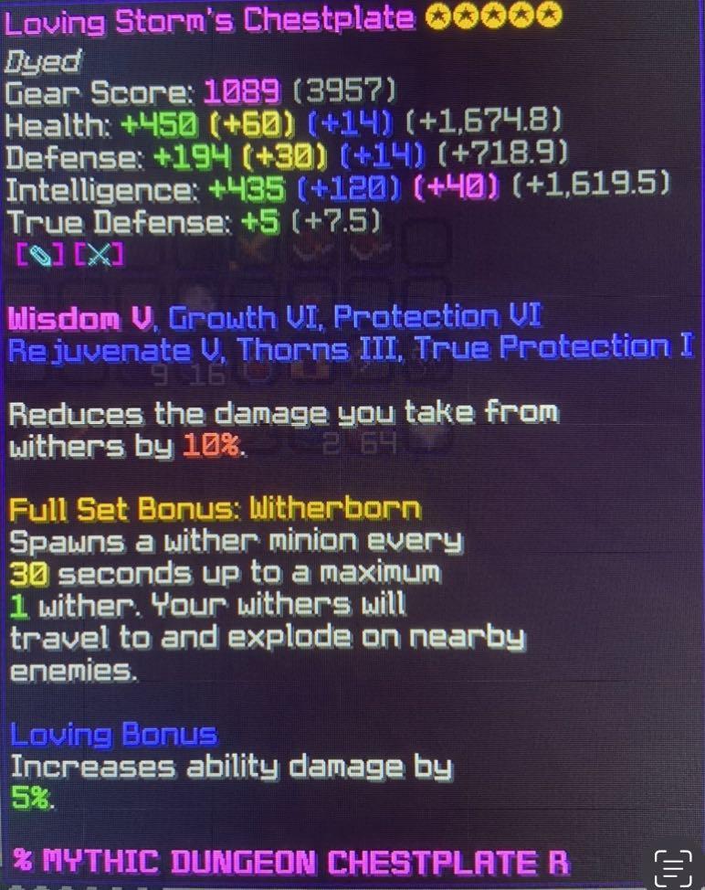 Hypixel Skyblock Hyper Maxed Mage Setup (Hyper Maxed Hyperion and Maxed