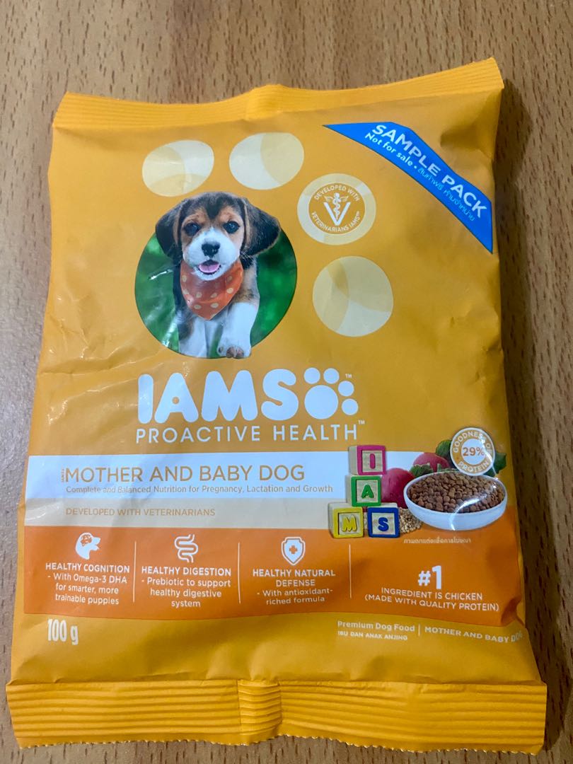 IAMS Adult Dog Food Sample Pack 100g, Pet Supplies, Pet Food on Carousell