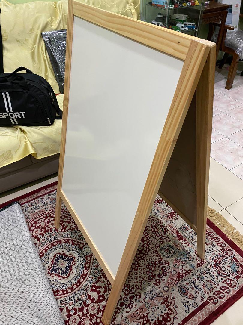 Ikea MALA easel black & white board ikea blackboard ikea whiteboard