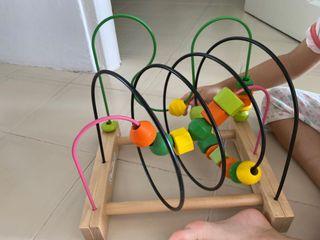 Ikea Mula bead maze. Kid toy