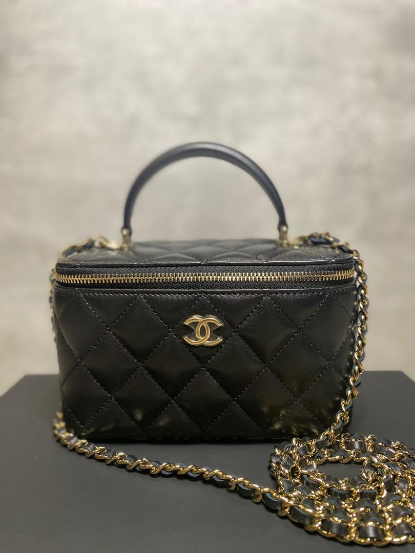 Fresh from store! BNIB CHANEL 22A Coco handle small black ghw, Luxury, Bags  & Wallets on Carousell