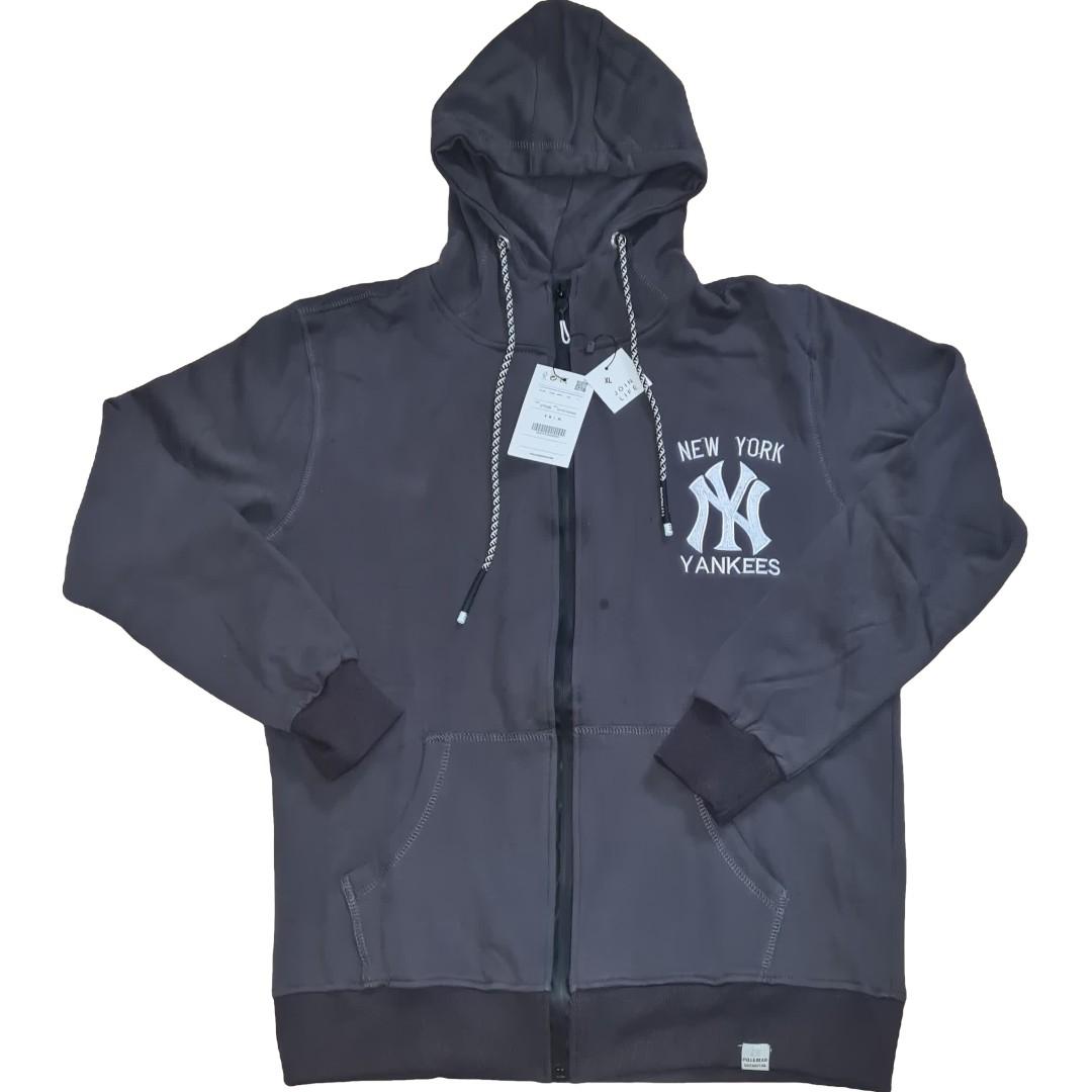 JAKET HOODIE PULL BEAR P B PB WARNA HITAM KE ABU ABUAN UKURAN XL