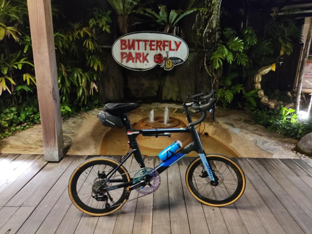 frame minivelo carbon