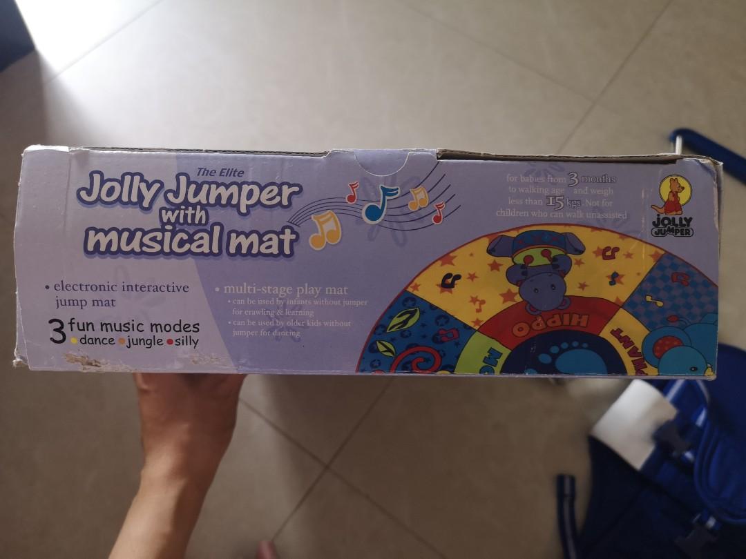Jolly Jumper with Musical Mat, Babies & Kids, Infant Playtime on Carousell
