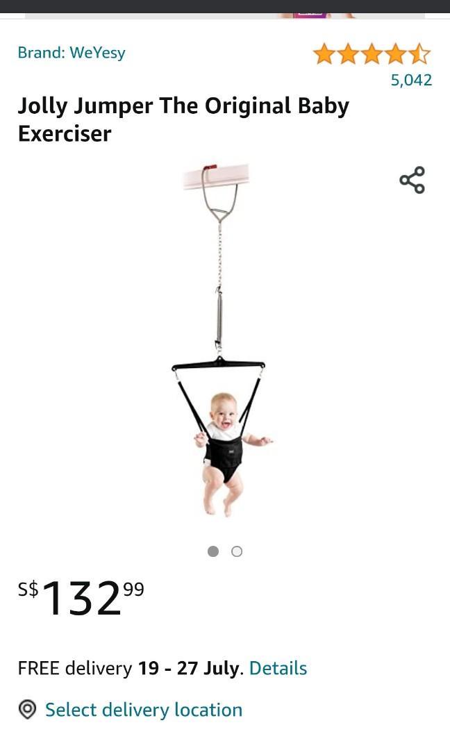 Jolly Jumper with Musical Mat, Babies & Kids, Infant Playtime on Carousell