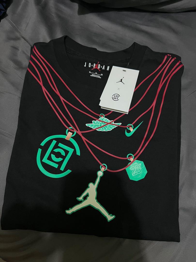 Jordan x CLOT Jade Tee, Men's Fashion, Tops & Sets, Tshirts & Polo