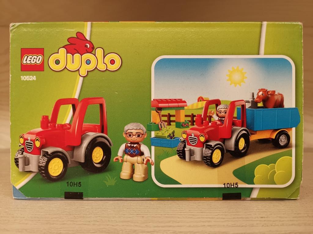 rabat tendens flov Lego Duplo 10524 farm tractor, 興趣及遊戲, 玩具& 遊戲類- Carousell