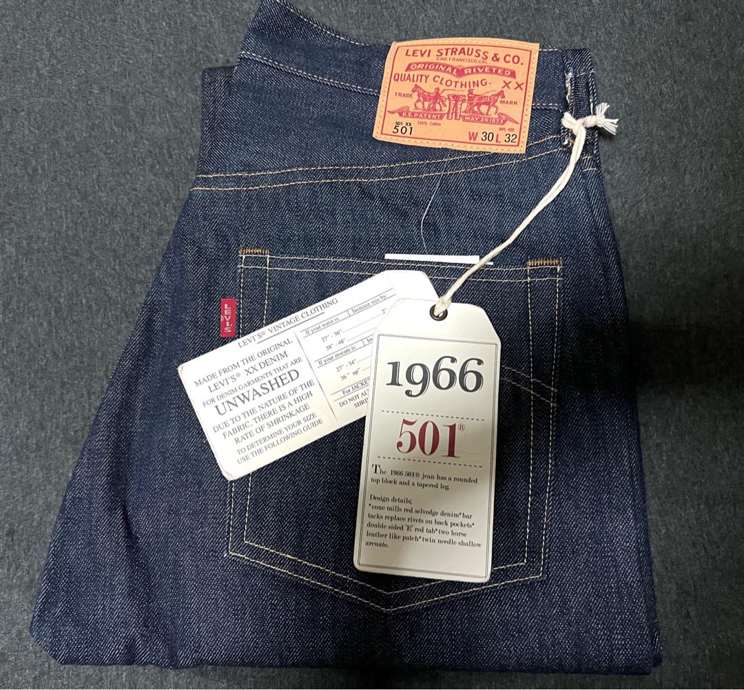 LVC 1966 501xx Customized Smokey Jean – JEFFREY MARK