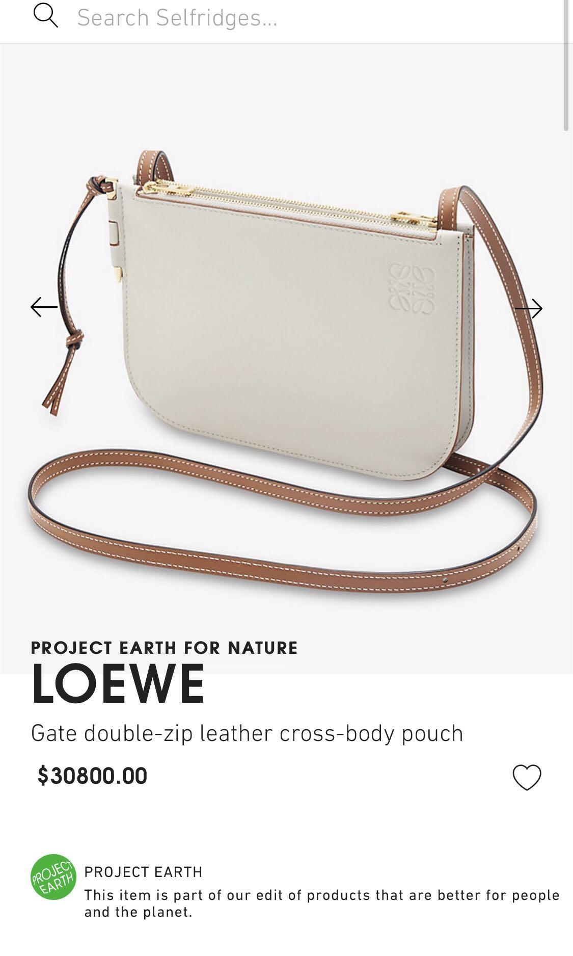 Loewe gate double zip