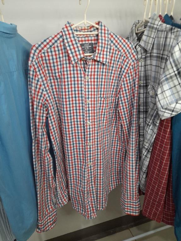 L.O.G.G. Label of Graded Goods H&M Men's Shirt Checkered Red ...