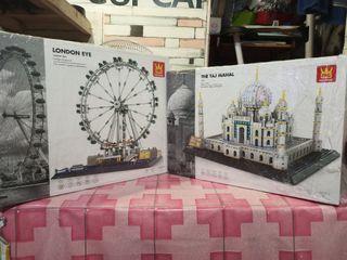 London Eye and Taj Mahal Wanger Architecture