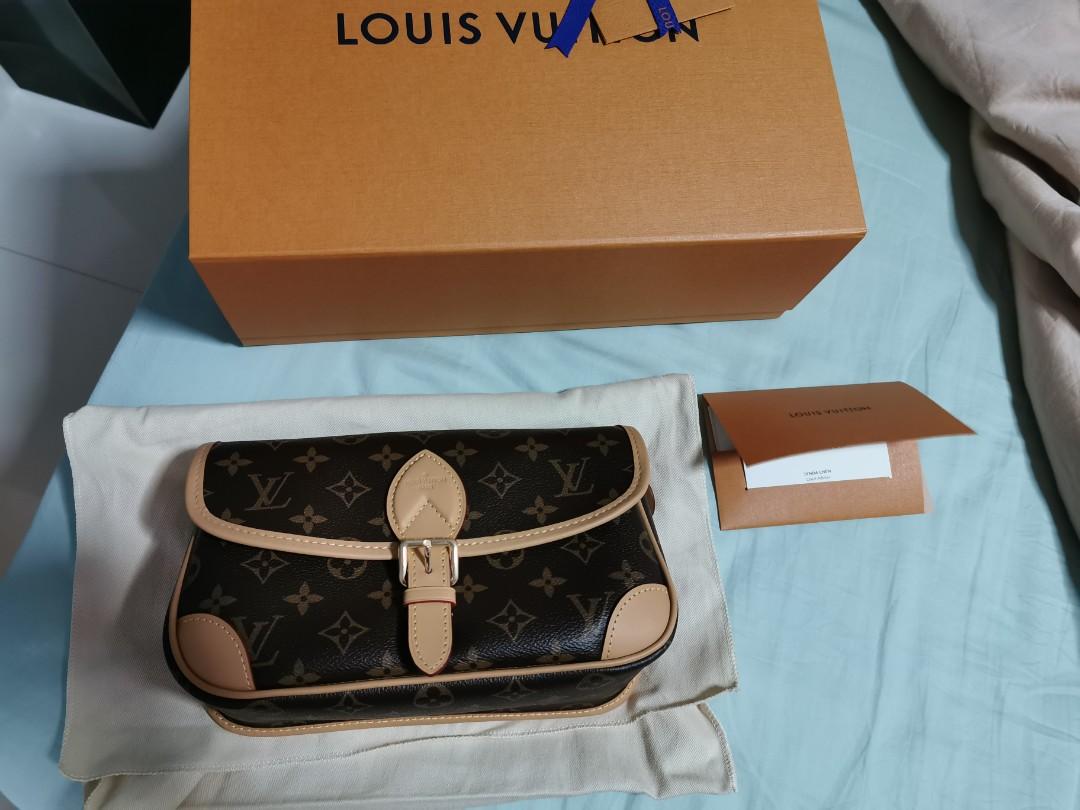 🔥 SPECIAL 2023 Louis Vuitton DIANE MONOGRAM NEW IN BOX INVOICE