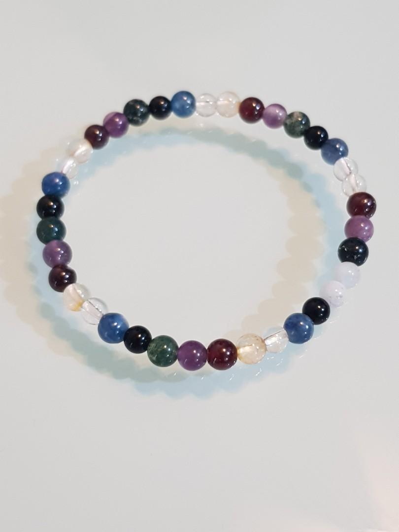 Lucky Healing Crystal Gemstone Bracelet (Category: Charms) located in Quezon City. Submitted by ching_valen (Listing ID 1170776596, Image 1). Description: Lucky Healing Crystal Gemstone Bracelet 15 Wrist Size 4mm Bead Size for Petite.