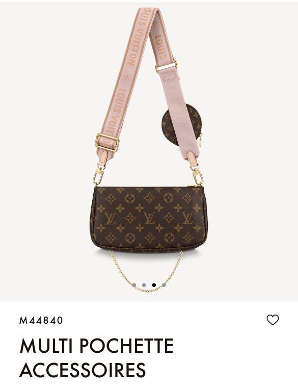 Lv multi pochette pink deals