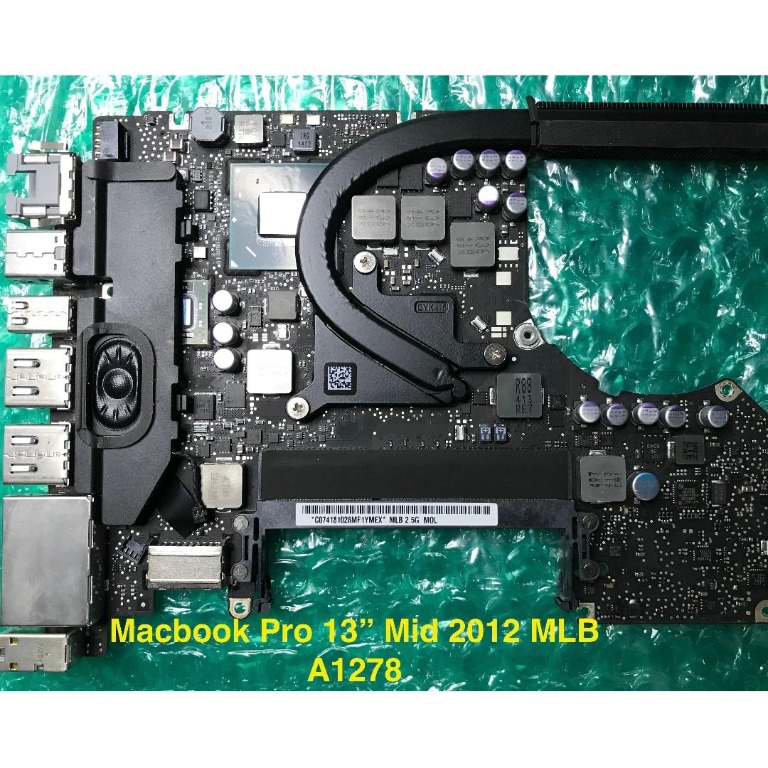 Macbook pro 13 mid 2012 logic board best sale