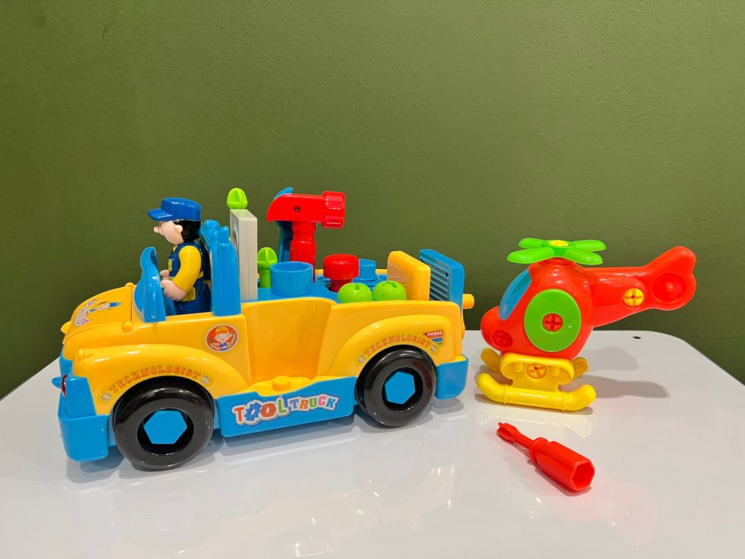 Mechanic pretend play toys tool truck kids toys, Hobbies & Toys, Toys