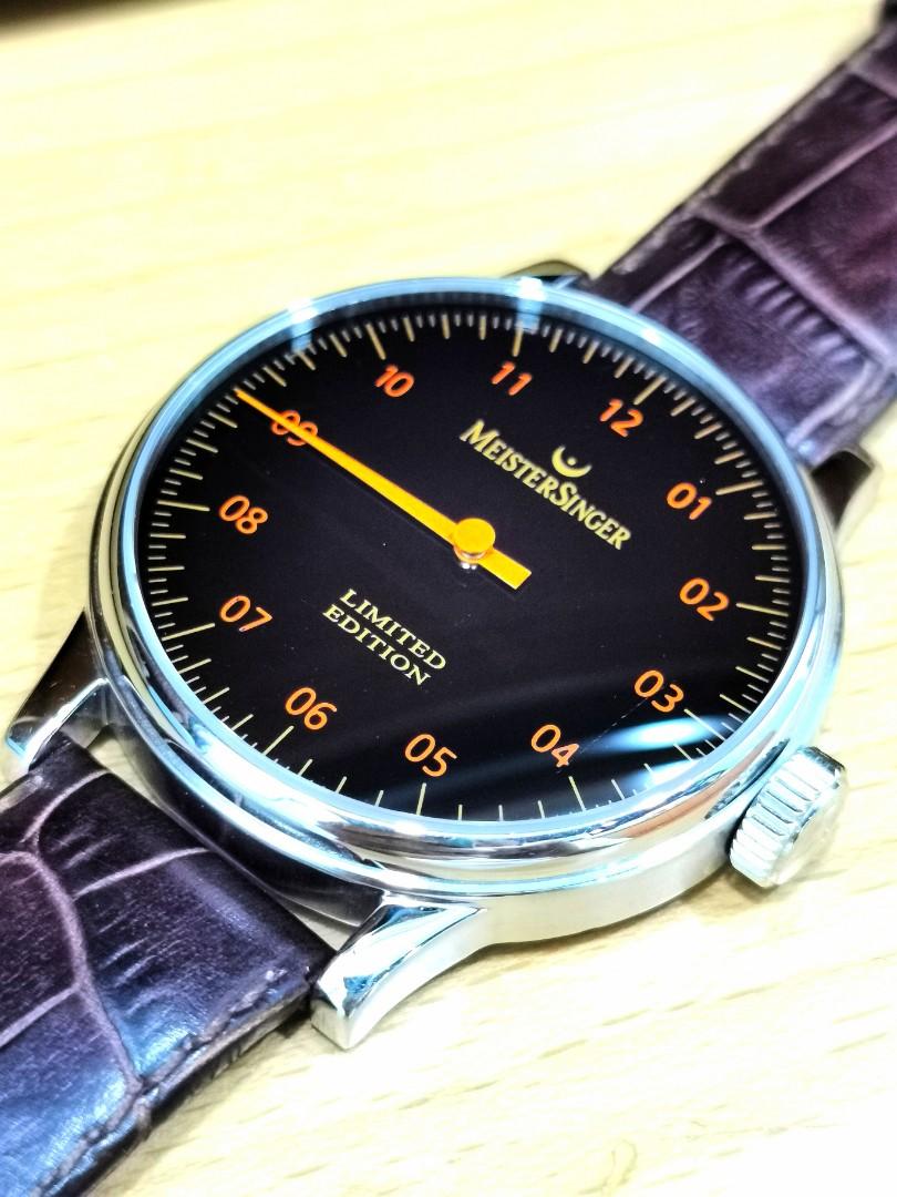 Meistersinger one on sale hand watch