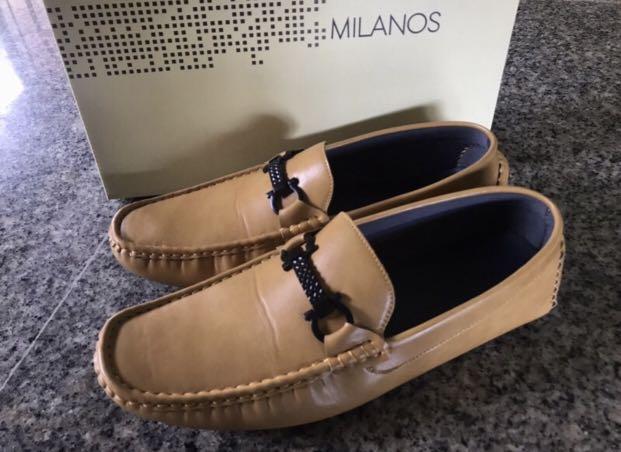 Men Shoes - Milano loafers in Tan, Men 