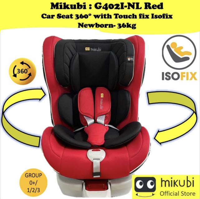 Mikubi Car Seat Isofix 360 rotation