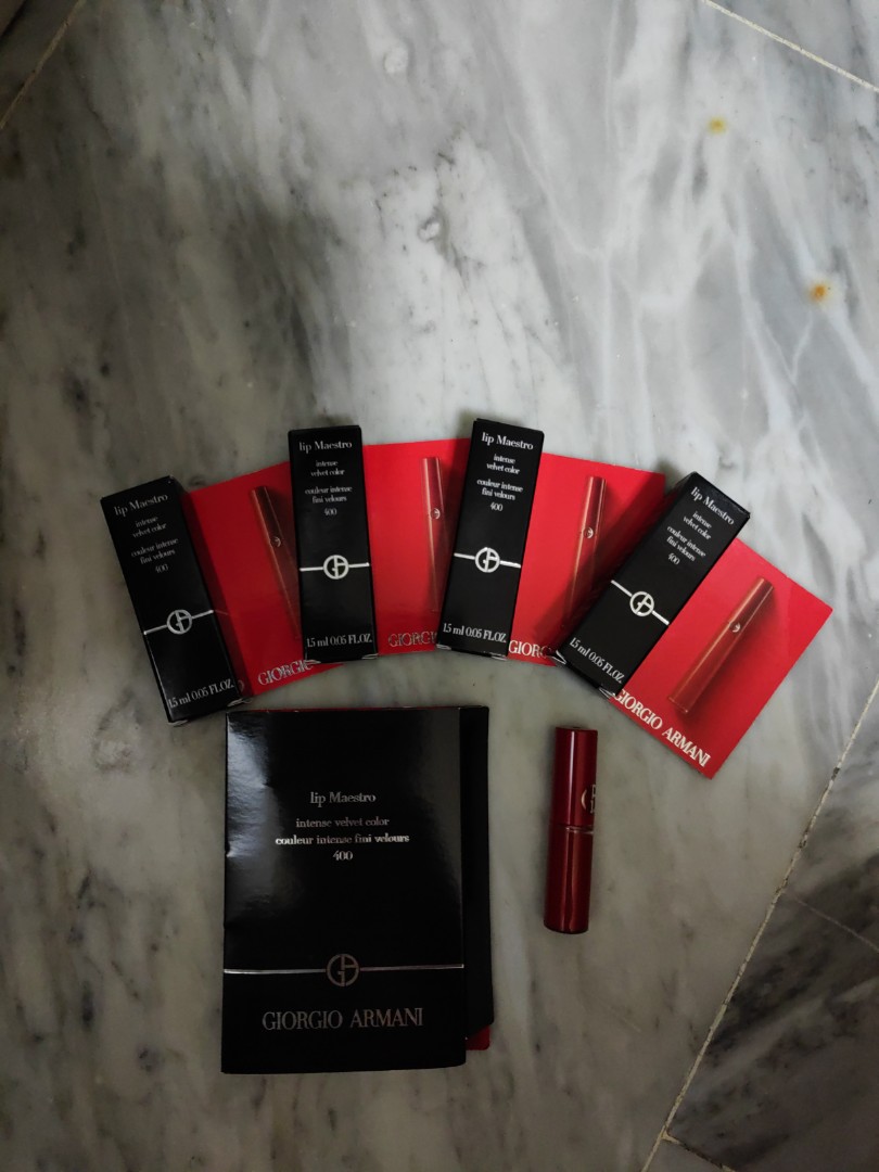armani lip maestro mini