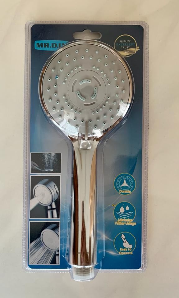 Mr DIY Shower Head, Furniture & Home Living, Bathroom & Kitchen