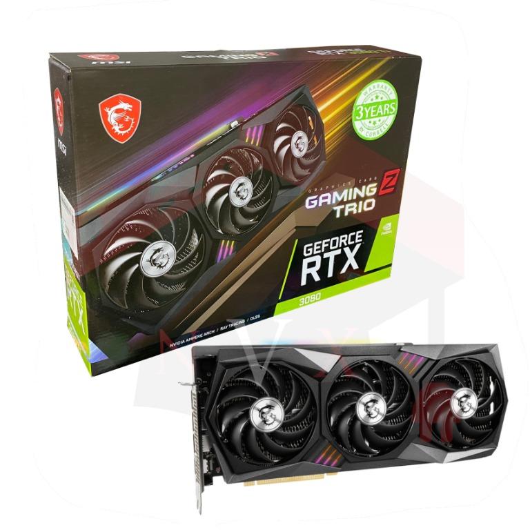 MSI GeForce RTX™ 3080 GAMING Z TRIO 12G LHR 912-V389-203 